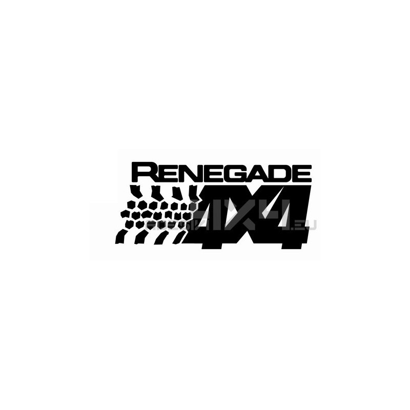 Adesivo renegade 4x4