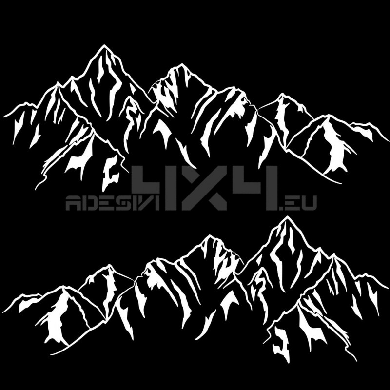 Adesivo montagne
