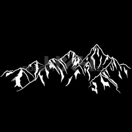 Adesivo montagne