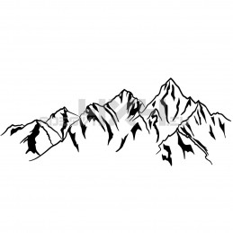 Adesivo montagne