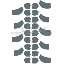 Adesivo impronta pneumatico EXTREME L