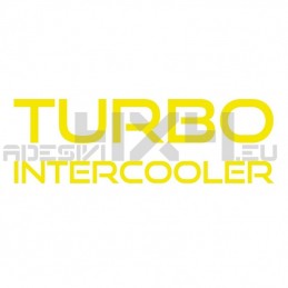Adesivo TURBO INTERCOOLER