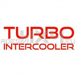 Adesivo TURBO INTERCOOLER