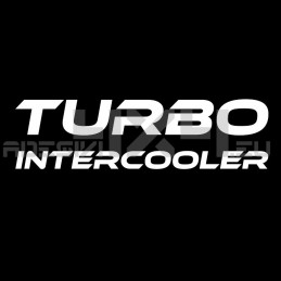 Adesivo TURBO INTERCOOLER mod.a