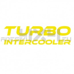 Adesivo TURBO INTERCOOLER mod.a