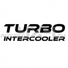 Adesivo TURBO INTERCOOLER mod.a
