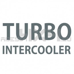 Adesivo TURBO INTERCOOLER mod.e
