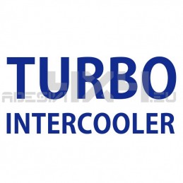 Adesivo TURBO INTERCOOLER mod.e