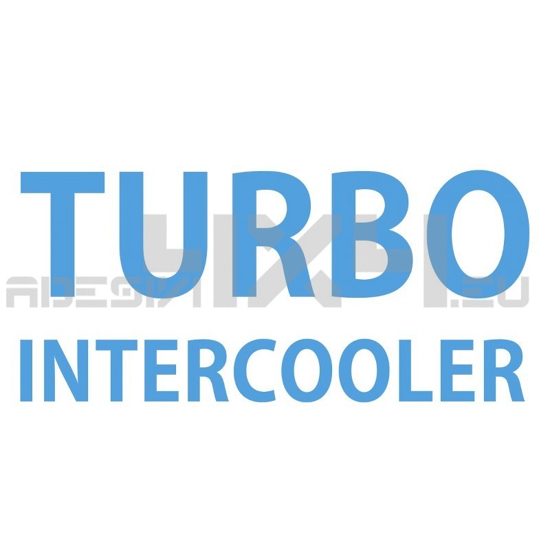 Adesivo TURBO INTERCOOLER mod.e