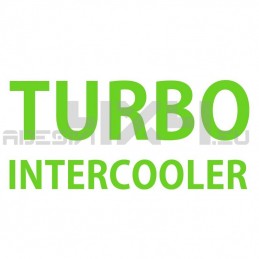 Adesivo TURBO INTERCOOLER mod.e