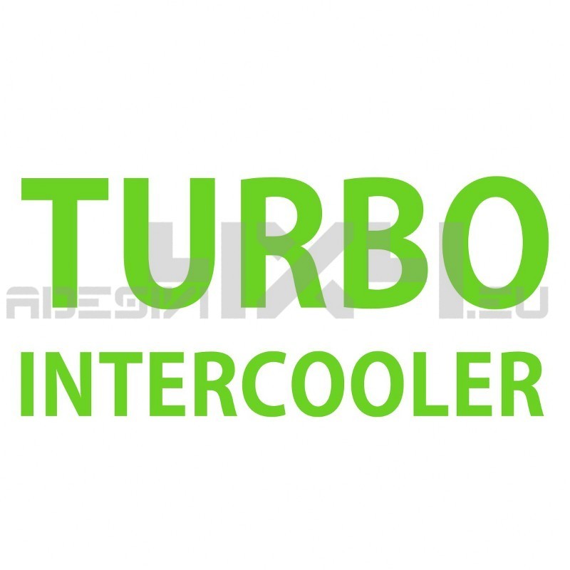 Adesivo TURBO INTERCOOLER mod.e