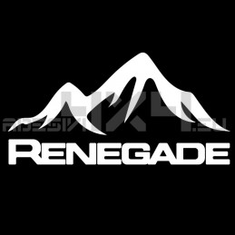 Adesivo jeep RENEGADE montagne