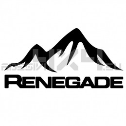 Adesivo jeep RENEGADE montagne