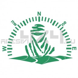 Adesivo rosa dei venti tuareg sahara