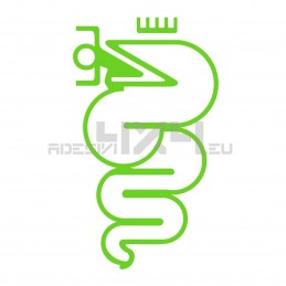 Adesivo stemma alfa romeo