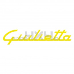 Adesivo alfa romeo scritta giulietta