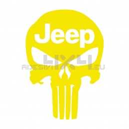Adesivo Teschio THE PUNISHER JEPP