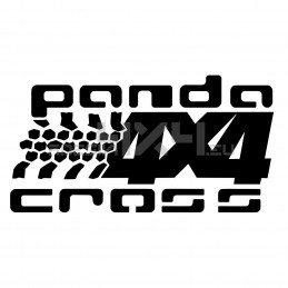 Adesivo nuova panda 4x4 cross