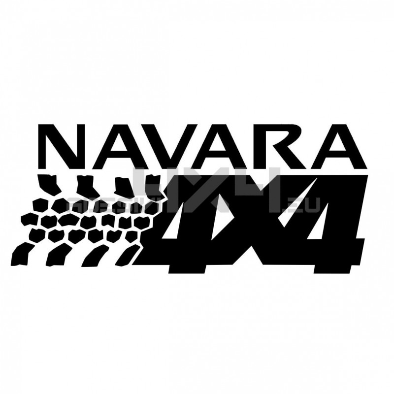 Adesivo NEW Nissan NAVARA 4x4 Adesivo NEW Nissan NAVARA 4x4