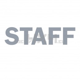 Adesivo scritta STAFF mod.a