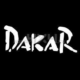 Adesivo scritta Dakar 