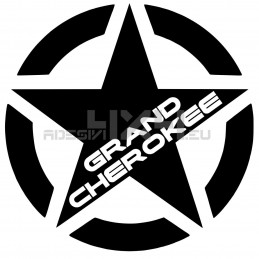 Adesivo stella us army JEEP grand cherokee
