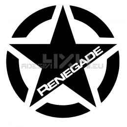 Adesivo stella us army renegade