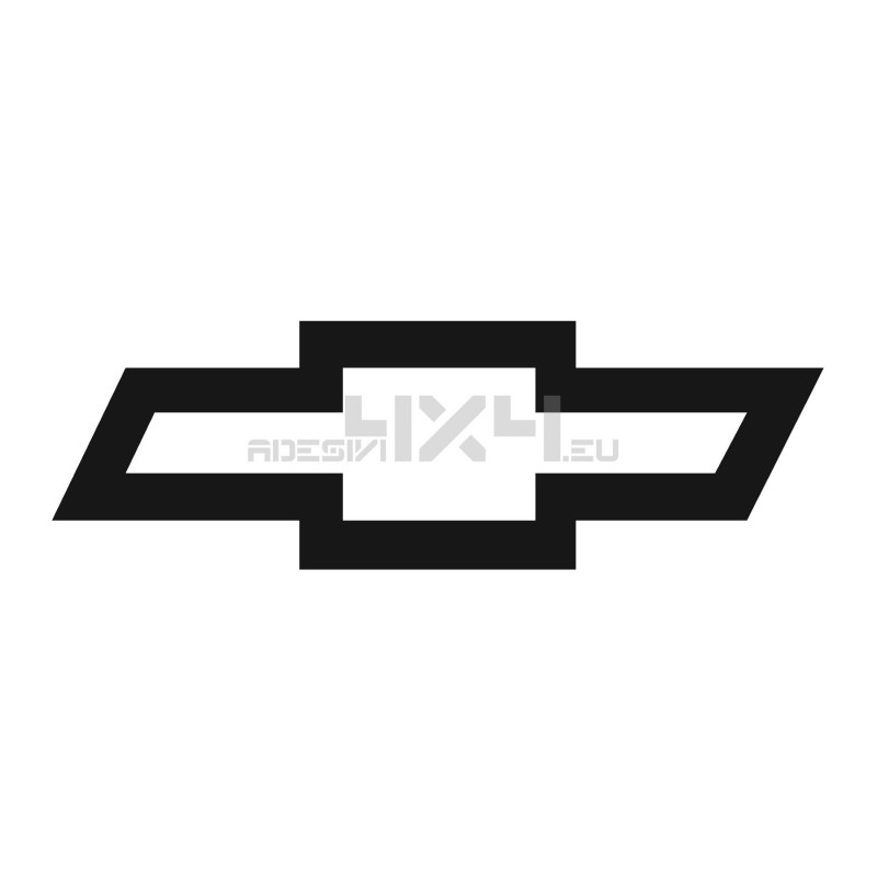 Adesivo chevrolet logo