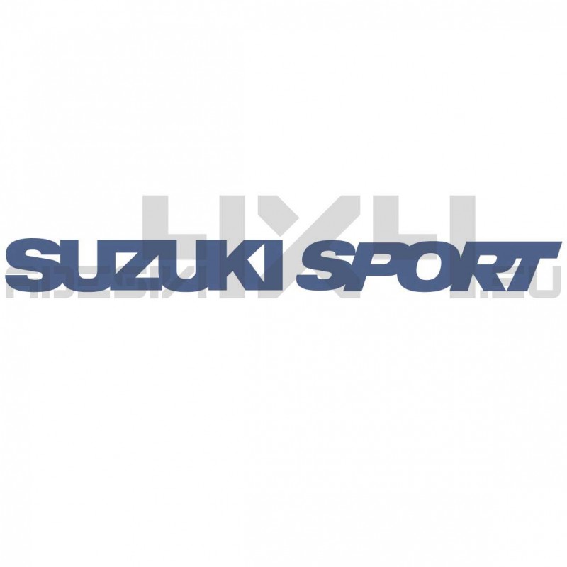 Adesivo suzuki sport scritta