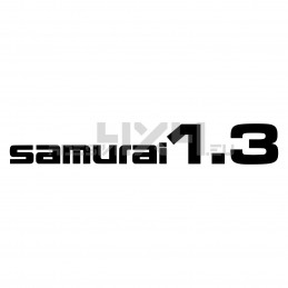 Adesivo suzuki scritta SAMURAI 1.3