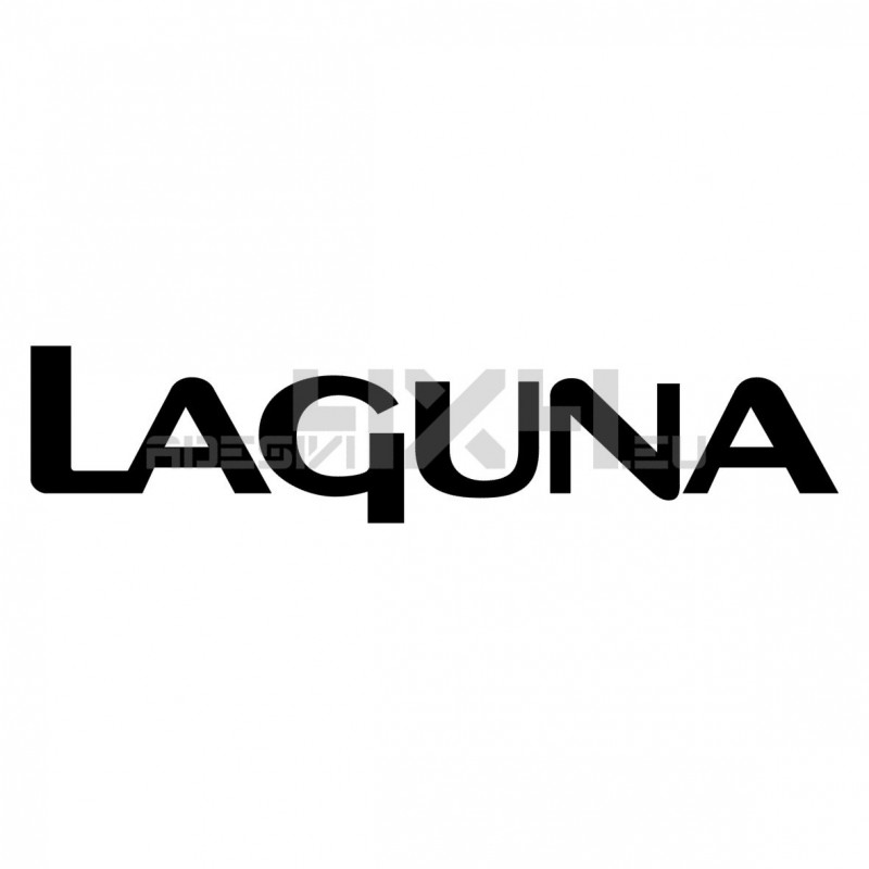Adesivo RENAULT scritta lagunav2