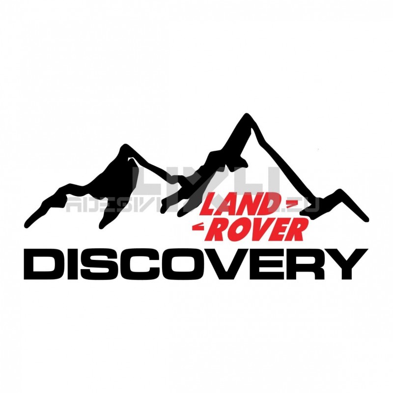 Adesivo 4x4 montagne land rover discovery