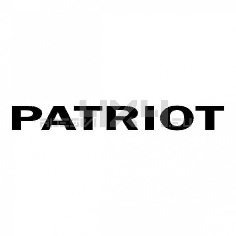 Adesivo jeep scritta PATRIOT