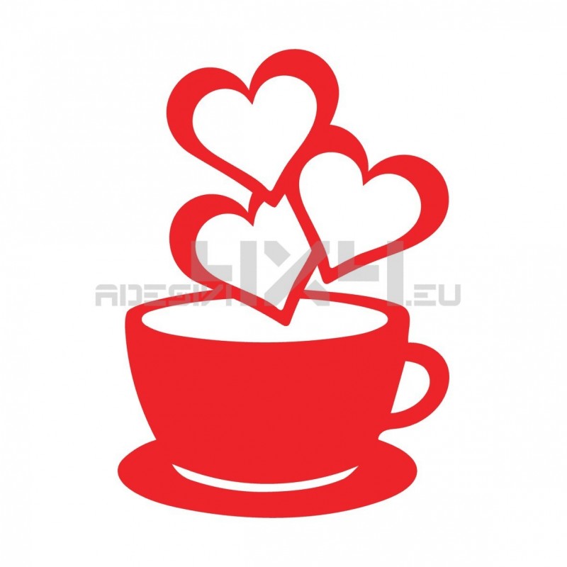 Adesivo coffee love 03