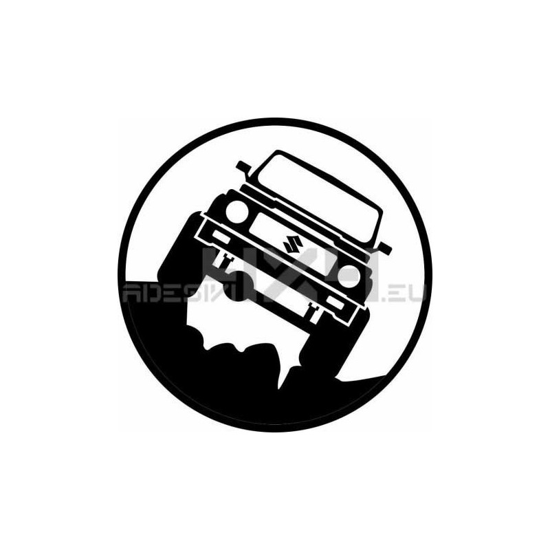 Adesivo cerchio SUZUKI 20x20cm