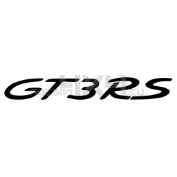 Adesivo Porsche scritta gt3 rs