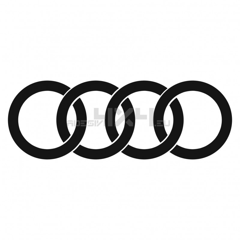 Adesivo logo AUDI 3