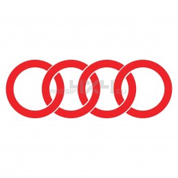 Adesivo logo AUDI 3