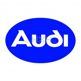 Adesivo scritta logo AUDI v2