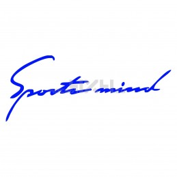 Adesivo scritta Sport mind