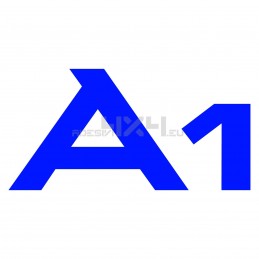 Adesivo AUDI scritta A1