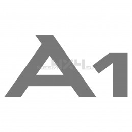 Adesivo AUDI scritta A1