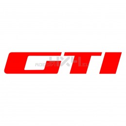 Adesivo scritta GTI ver.2
