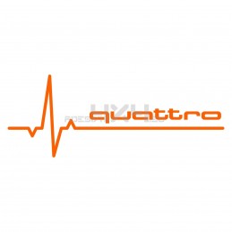 Adesivo audi quattro pulse