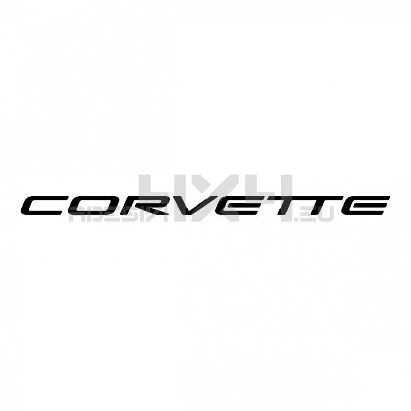 Adesivo Chevrolet Corvette scritta