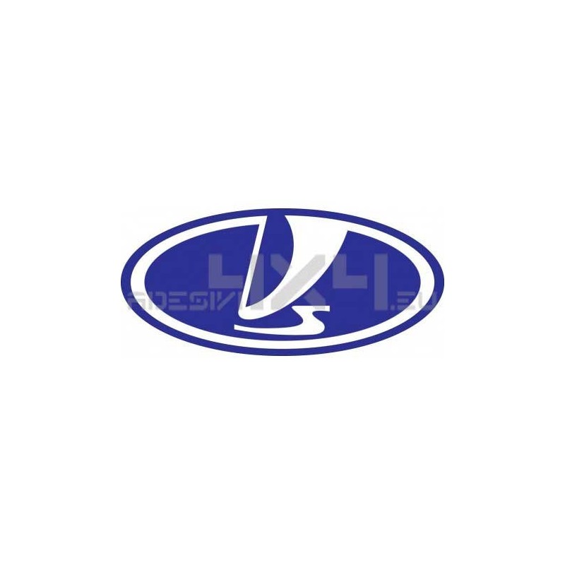 adesivo logo LADA