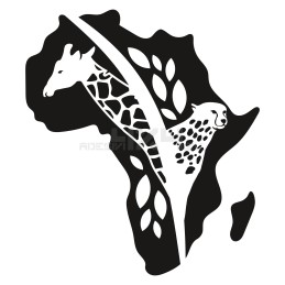 Adesivo africa animali v2