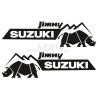 Adesivo Suzuki montagne logo Jimny
