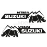 Adesivo Suzuki montagne logo vitara