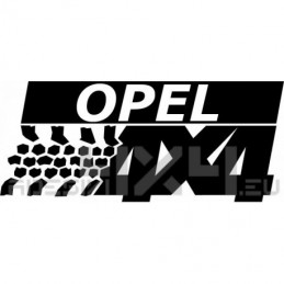 Adesivo Opel 4x4